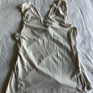 Lululemon Cream Athletic Tank Top